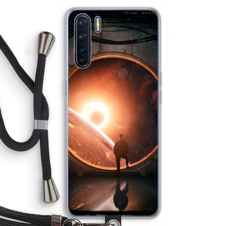 Ephemeral: Oppo A91 Transparant Hoesje met koord