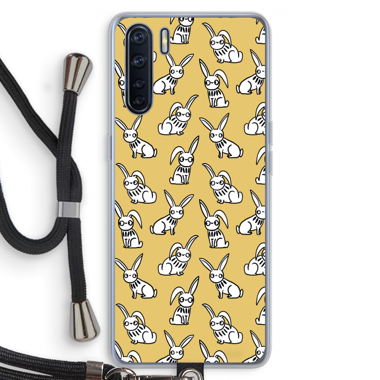 Haas: Oppo A91 Transparant Hoesje met koord