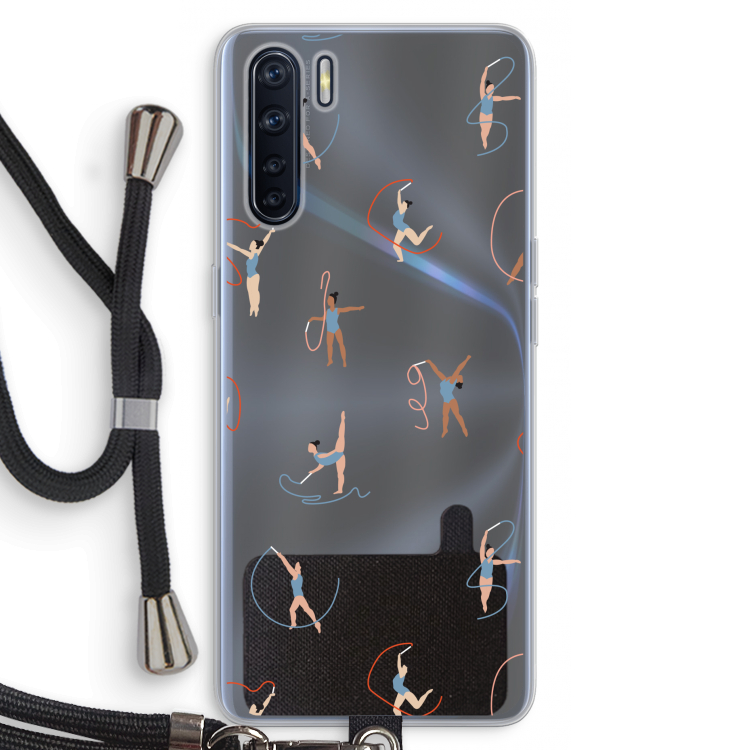 Dancing #3: Oppo A91 Transparant Hoesje met koord