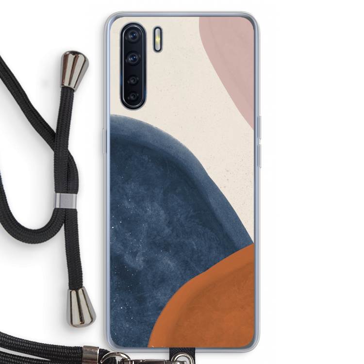 Geo #1: Oppo A91 Transparant Hoesje met koord