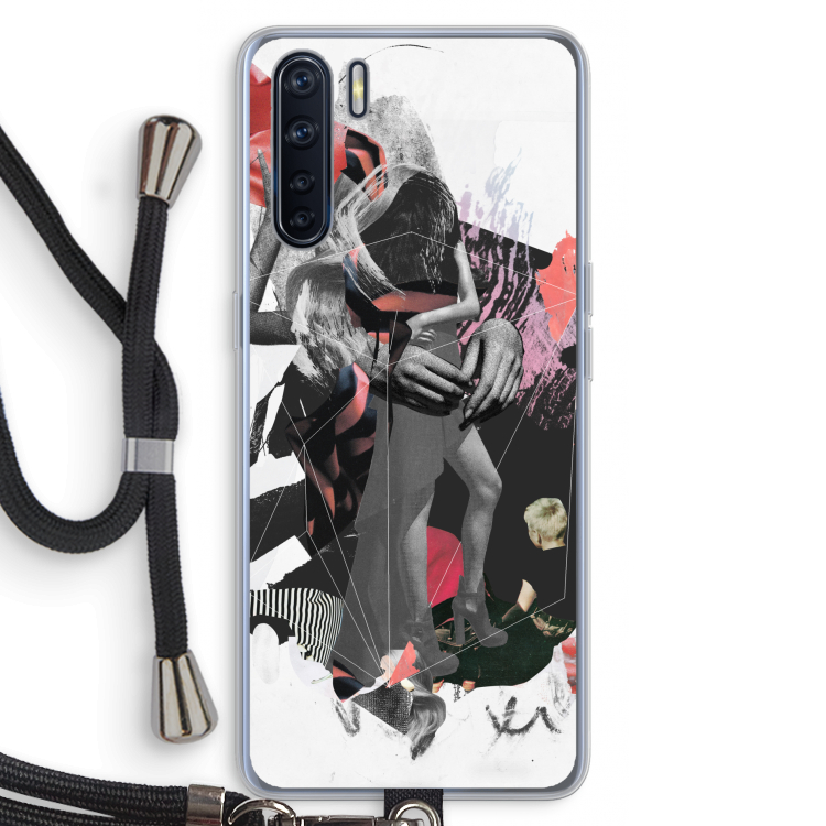 Dissimulation du réel: Oppo A91 Transparant Hoesje met koord
