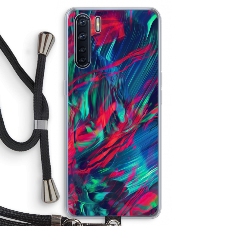 Pilgrims Of The Sea: Oppo A91 Transparant Hoesje met koord