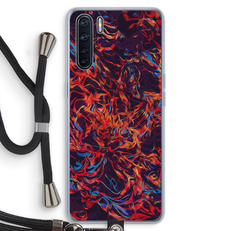 Lucifer: Oppo A91 Transparant Hoesje met koord