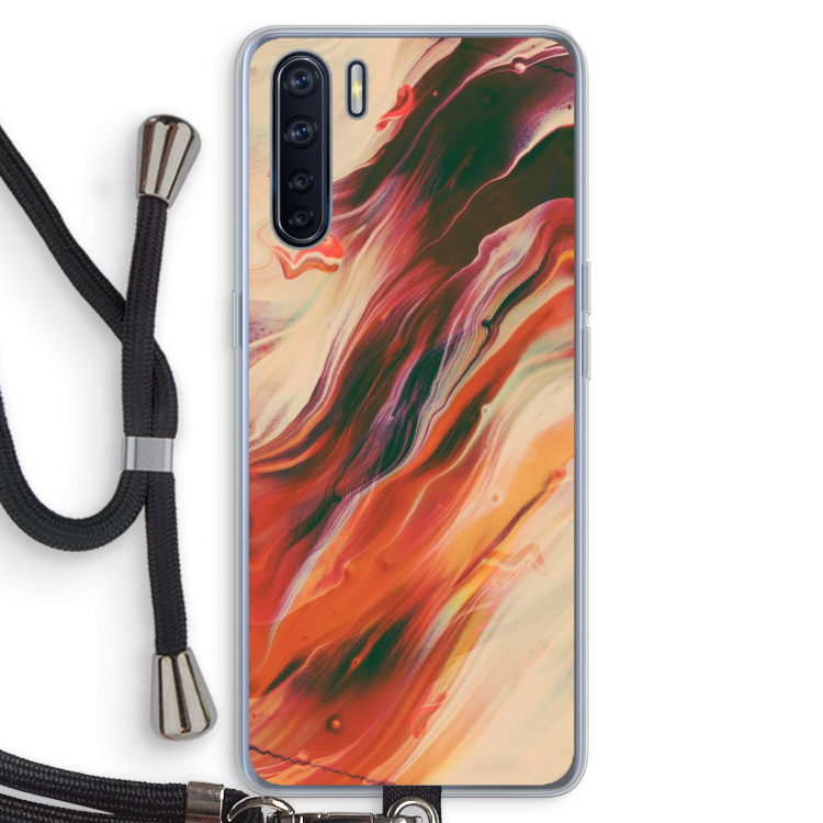 Forgotten Lands: Oppo A91 Transparant Hoesje met koord