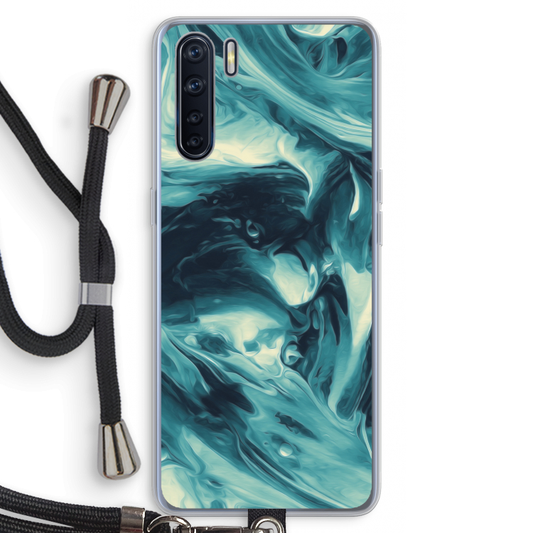 Dreaming About Whales: Oppo A91 Transparant Hoesje met koord