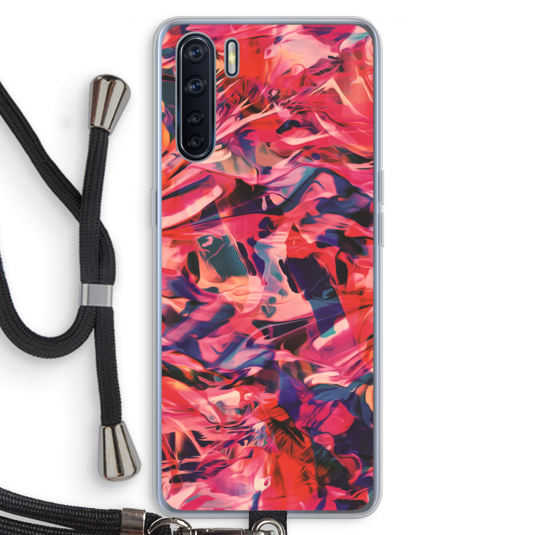 California: Oppo A91 Transparant Hoesje met koord