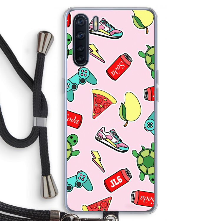 Things Jamie Loves: Oppo A91 Transparant Hoesje met koord