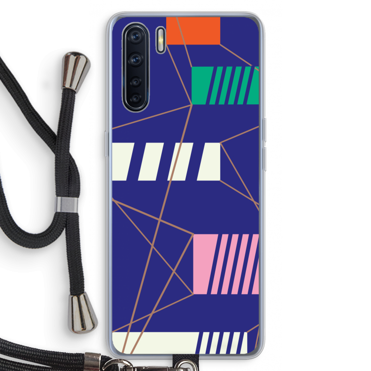 Gestalte 5: Oppo A91 Transparant Hoesje met koord