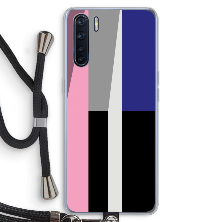 Gestalte 4: Oppo A91 Transparant Hoesje met koord