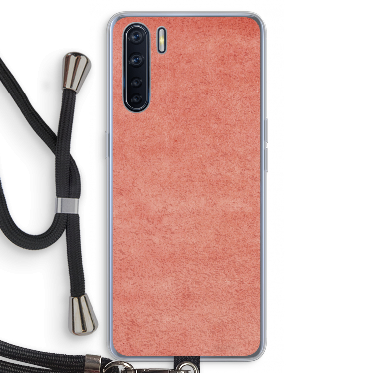 Marrakech Walls: Oppo A91 Transparant Hoesje met koord