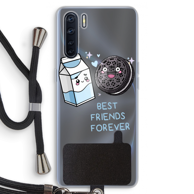 Best Friend Forever: Oppo A91 Transparant Hoesje met koord