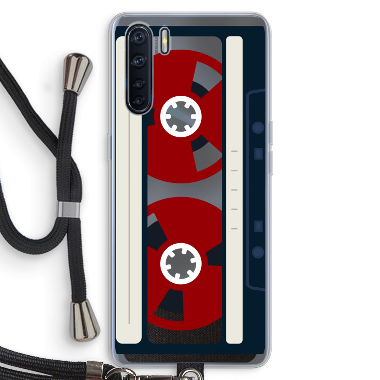 Here's your tape: Oppo A91 Transparant Hoesje met koord