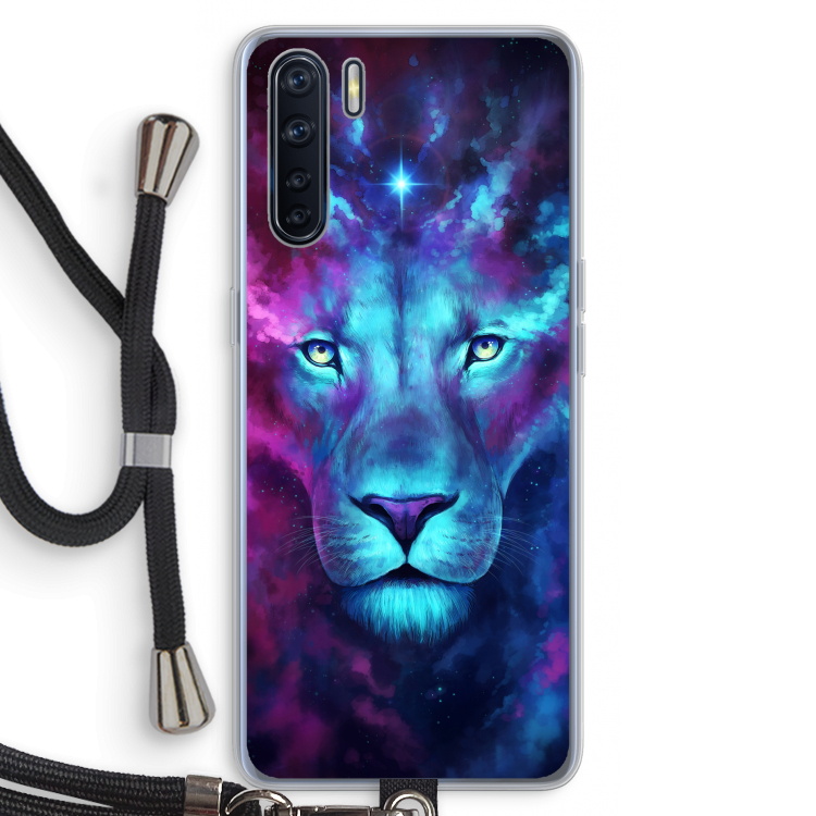 Firstborn: Oppo A91 Transparant Hoesje met koord