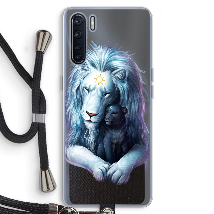Child Of Light: Oppo A91 Transparant Hoesje met koord