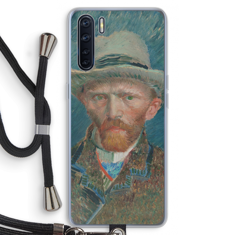 Van Gogh: Oppo A91 Transparant Hoesje met koord