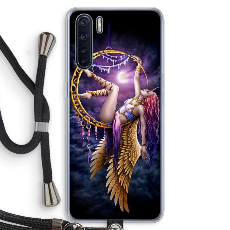 Aerial Angel: Oppo A91 Transparant Hoesje met koord