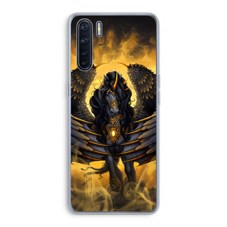 Pegasus: Oppo A91 Transparant Hoesje