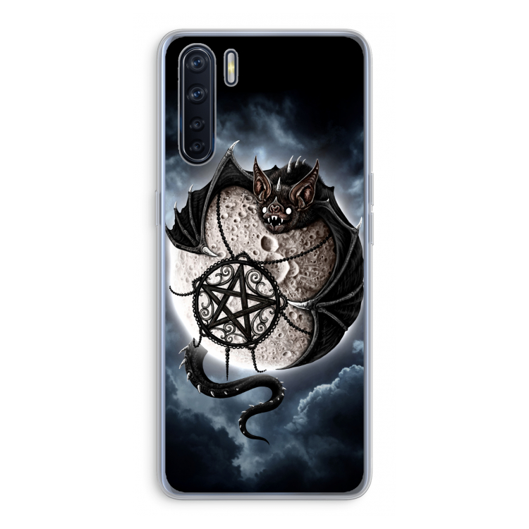 Volle maan: Oppo A91 Transparant Hoesje