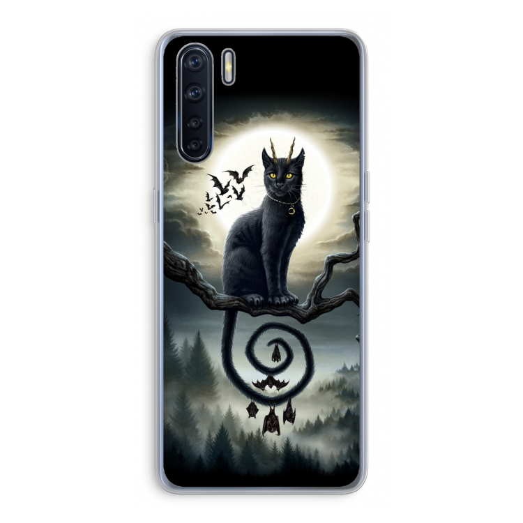 Moonlight Companions: Oppo A91 Transparant Hoesje