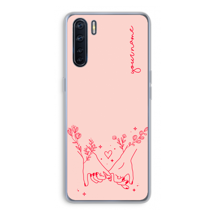 Best Friends: Oppo A91 Transparant Hoesje