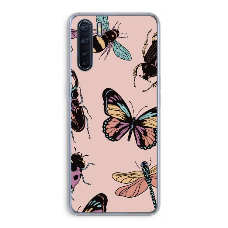 Tiny Bugs: Oppo A91 Transparant Hoesje