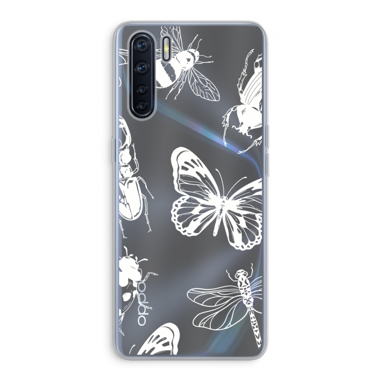 Tiny Bugs: Oppo A91 Transparant Hoesje