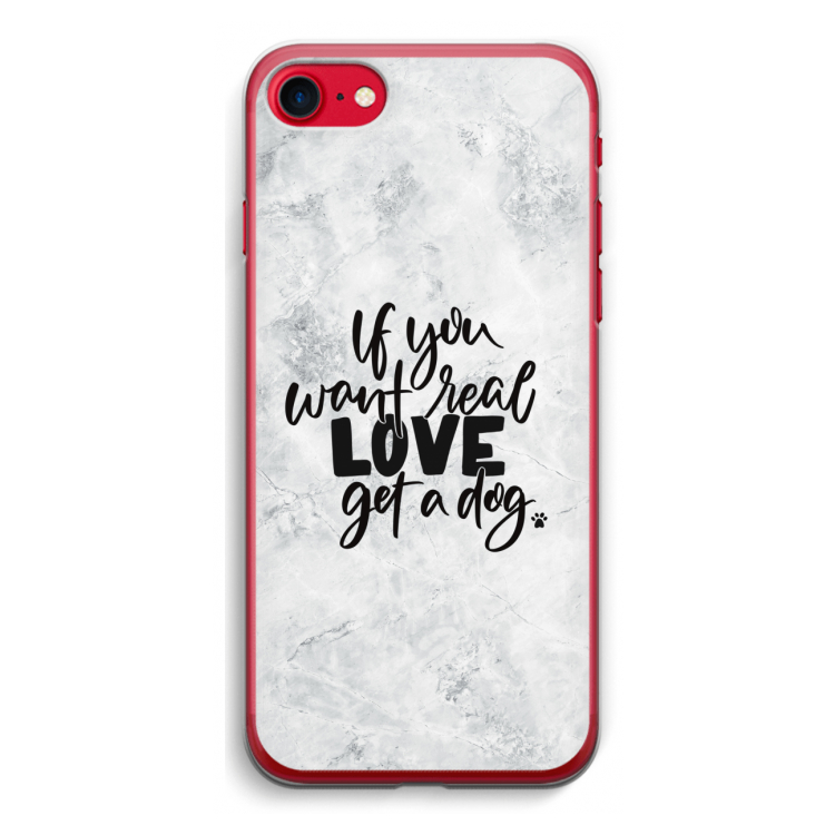 Partner in crime: iPhone SE 2020 Transparant Hoesje