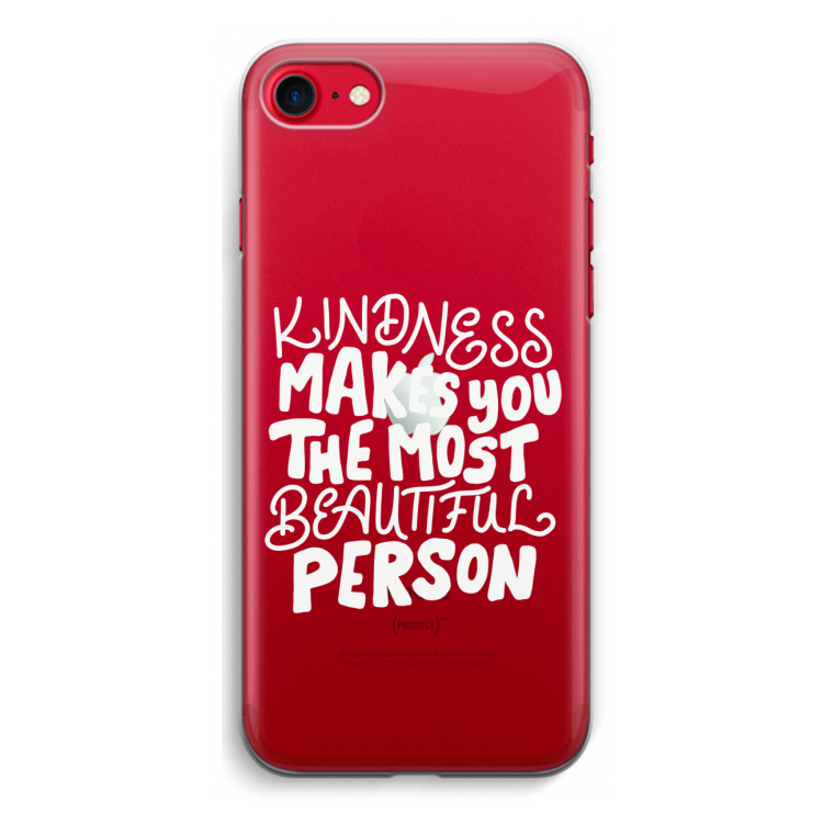 The prettiest: iPhone SE 2020 Transparant Hoesje