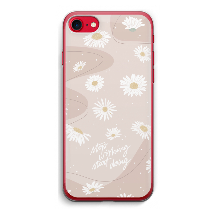 Daydreaming becomes reality: iPhone SE 2020 Transparant Hoesje