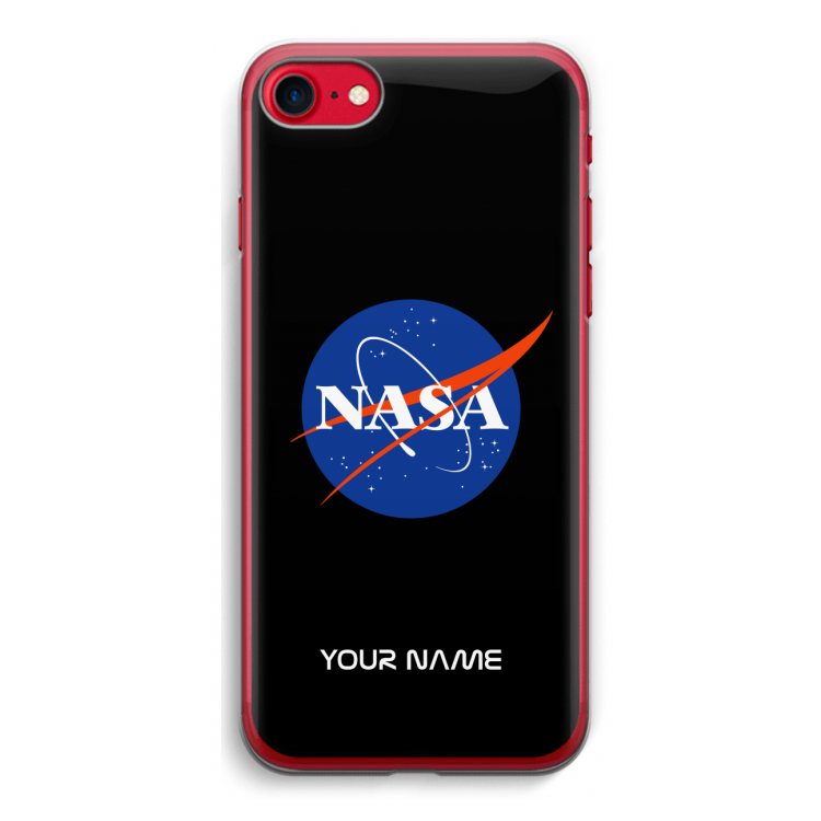 NASA: iPhone SE 2020 Transparant Hoesje
