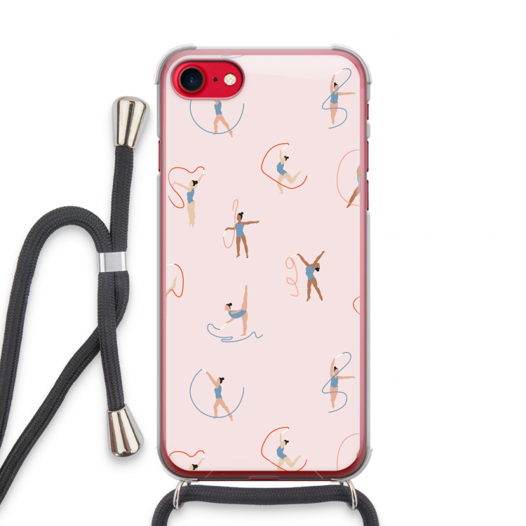 Dancing #3: iPhone SE 2020 Transparant Hoesje met koord