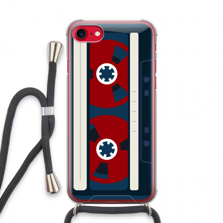 Here's your tape: iPhone SE 2020 Transparant Hoesje met koord