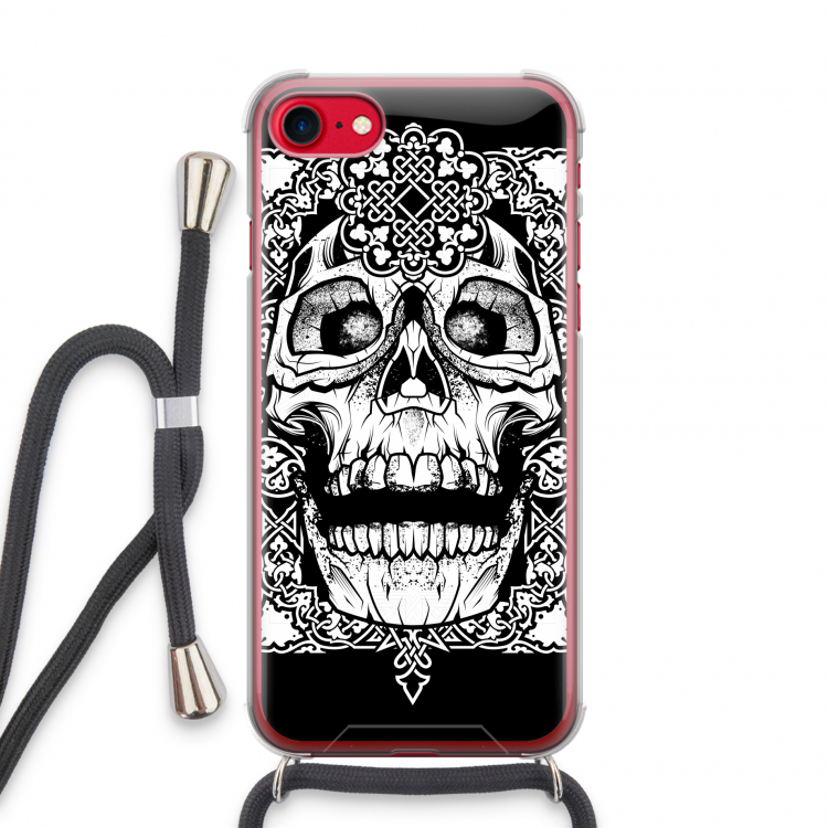 Seek & Destroy: iPhone SE 2020 Transparant Hoesje met koord