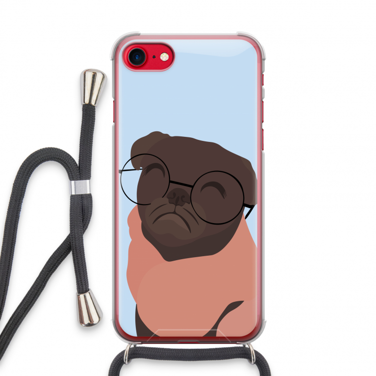 Ludo: iPhone SE 2020 Transparant Hoesje met koord