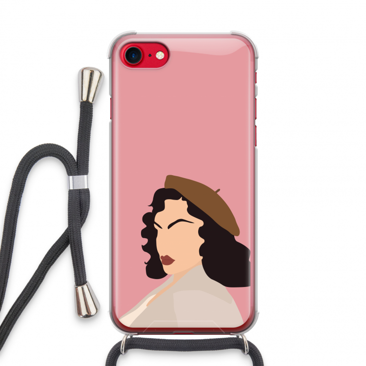 Confidence: iPhone SE 2020 Transparant Hoesje met koord