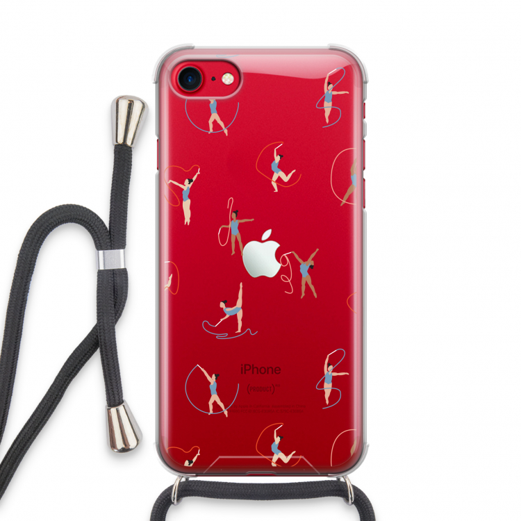 Dancing #3: iPhone SE 2020 Transparant Hoesje met koord