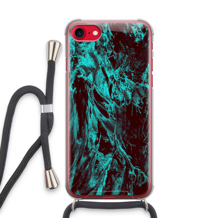 Ice Age: iPhone SE 2020 Transparant Hoesje met koord