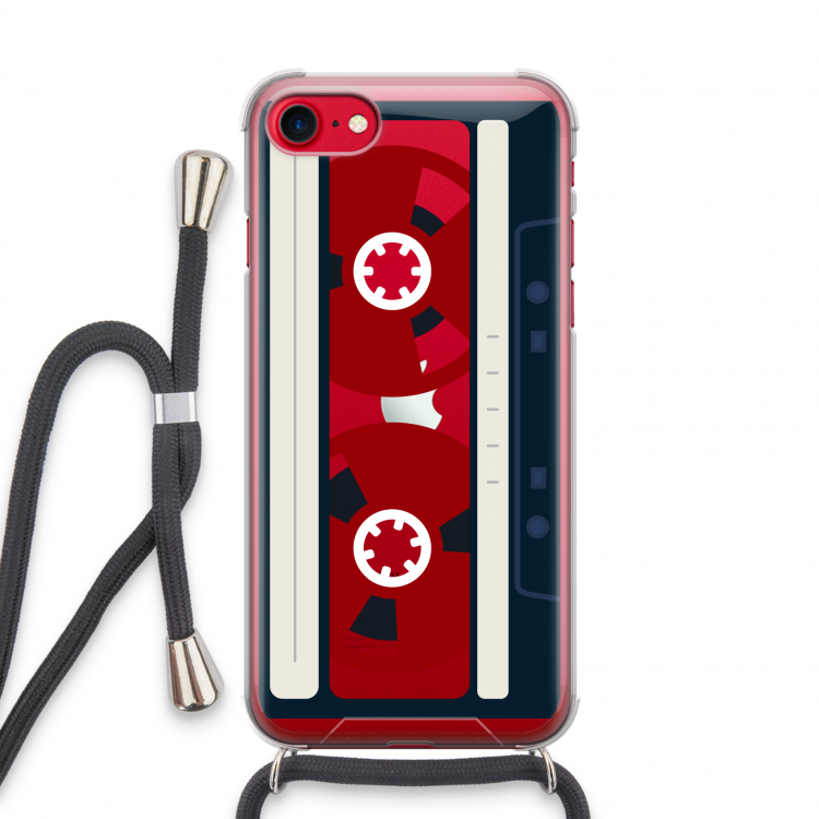 Here's your tape: iPhone SE 2020 Transparant Hoesje met koord