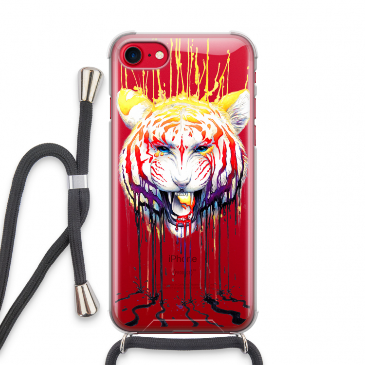 Fading: iPhone SE 2020 Transparant Hoesje met koord