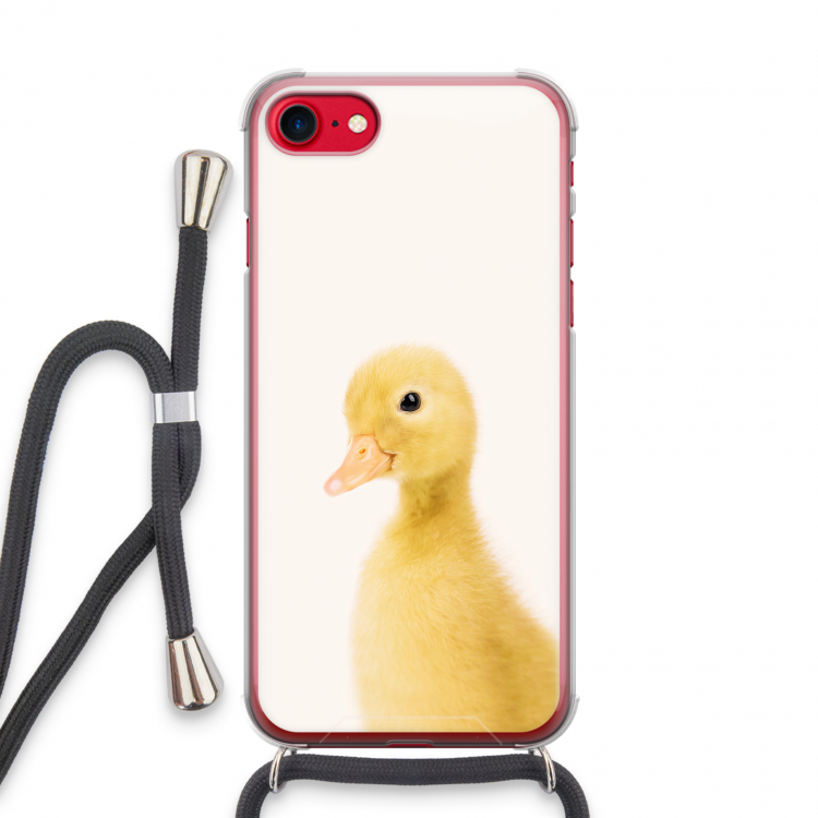 Duke: iPhone SE 2020 Transparant Hoesje met koord