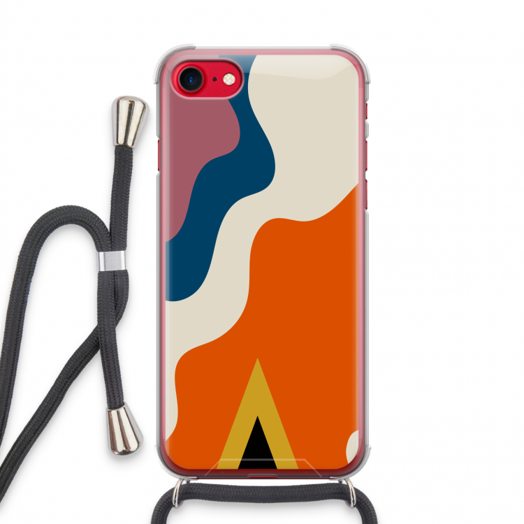 Noor A: iPhone SE 2020 Transparant Hoesje met koord