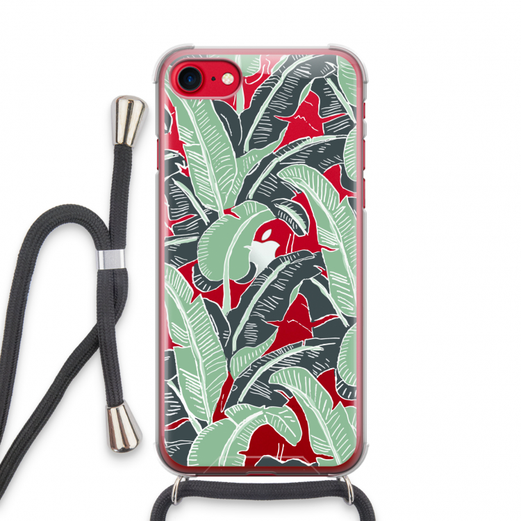 This Sh*t Is Bananas: iPhone SE 2020 Transparant Hoesje met koord