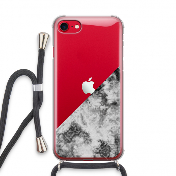 Onweer: iPhone SE 2020 Transparant Hoesje met koord