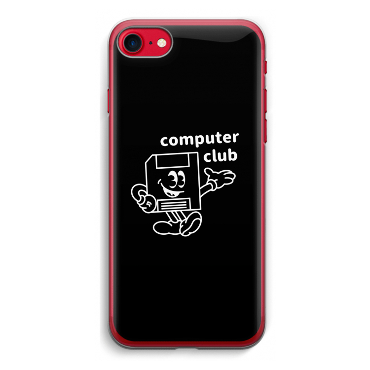 Floppyhead: iPhone SE 2020 Transparant Hoesje