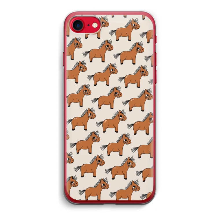 Pony: iPhone SE 2020 Transparant Hoesje