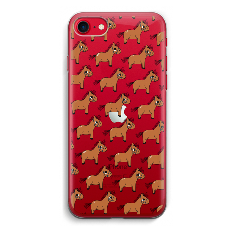 Pony: iPhone SE 2020 Transparant Hoesje
