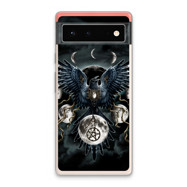 Sinister Wings: Google Pixel 6 Transparant Hoesje