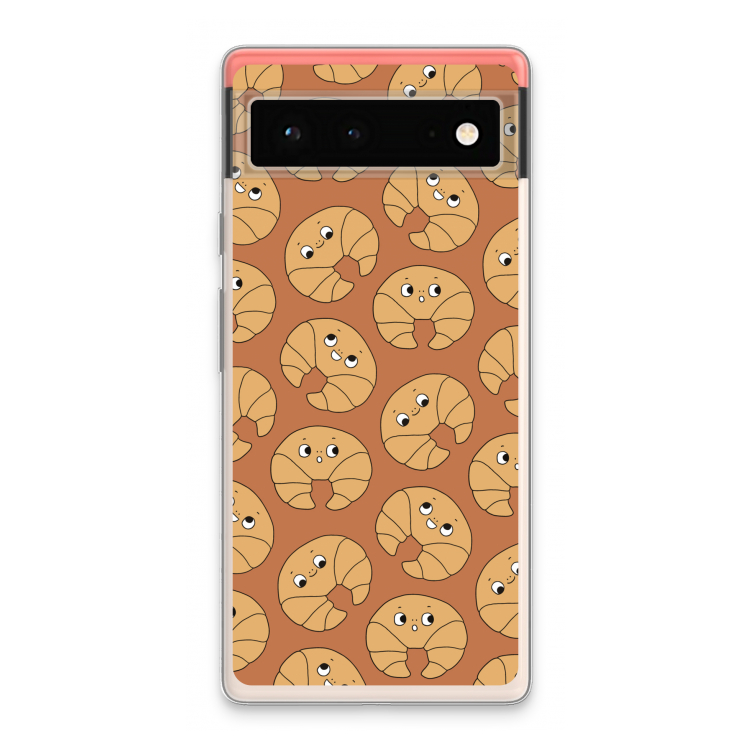 Croissant: Google Pixel 6 Transparant Hoesje