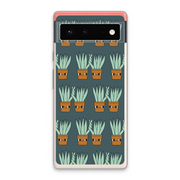 Sansevieria: Google Pixel 6 Transparant Hoesje