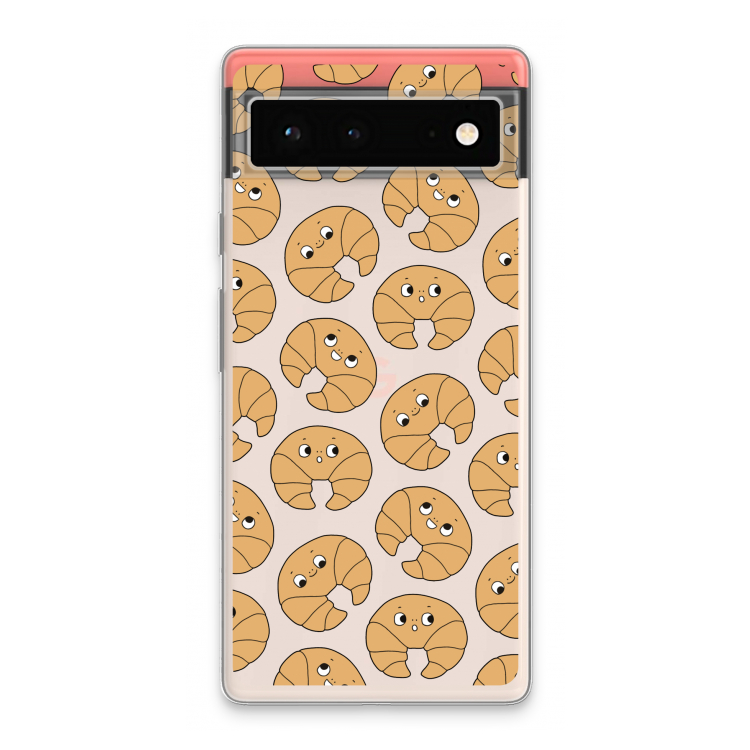 Croissant: Google Pixel 6 Transparant Hoesje